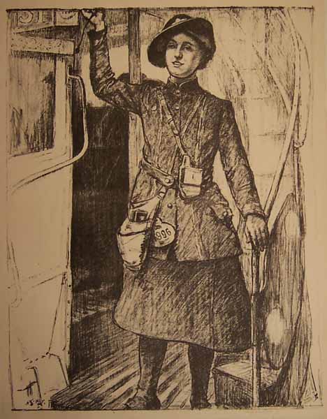 Women's Work: In the Town - A Bus Conductress